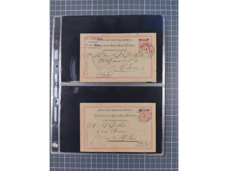 1849/2022 (ca.), large accumulation of hundreds of covers and cards, ecclectic in the making and with strength before the 194