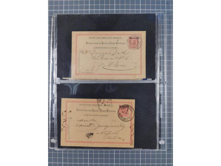 1849/2022 (ca.), large accumulation of hundreds of covers and cards, ecclectic in the making and with strength before the 194