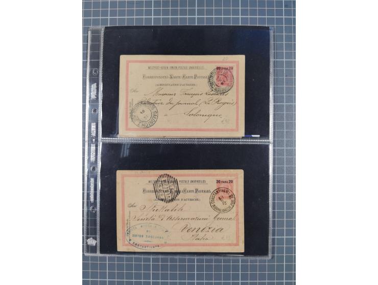 1849/2022 (ca.), large accumulation of hundreds of covers and cards, ecclectic in the making and with strength before the 194