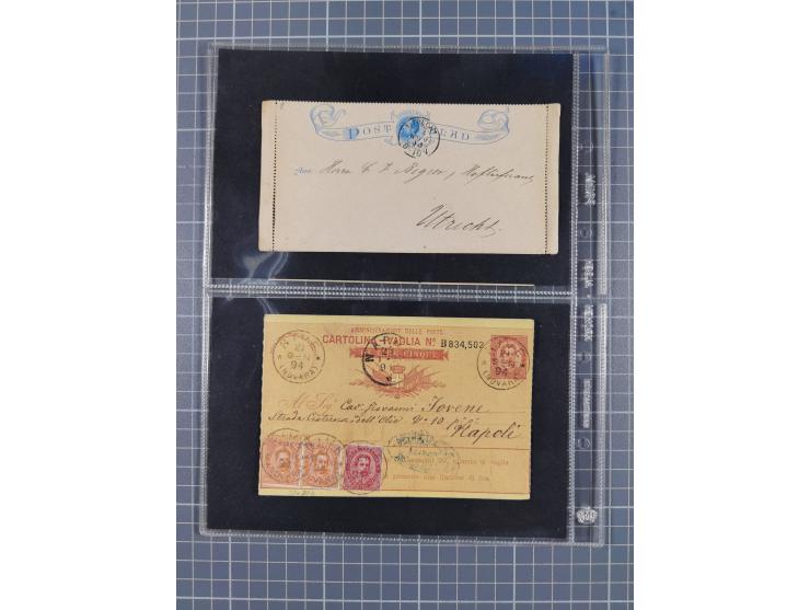 1849/2022 (ca.), large accumulation of hundreds of covers and cards, ecclectic in the making and with strength before the 194