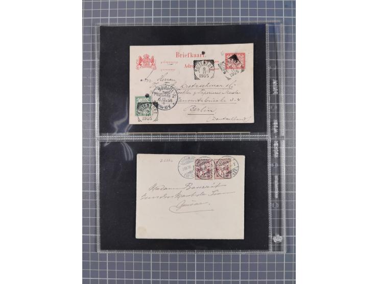 1849/2022 (ca.), large accumulation of hundreds of covers and cards, ecclectic in the making and with strength before the 194