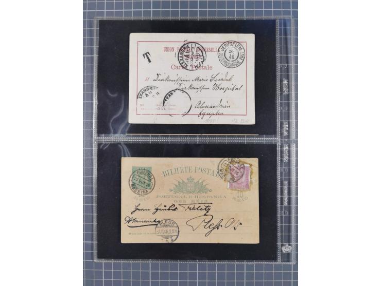 1849/2022 (ca.), large accumulation of hundreds of covers and cards, ecclectic in the making and with strength before the 194