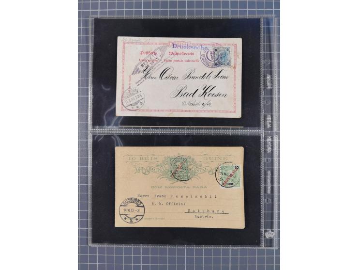 1849/2022 (ca.), large accumulation of hundreds of covers and cards, ecclectic in the making and with strength before the 194