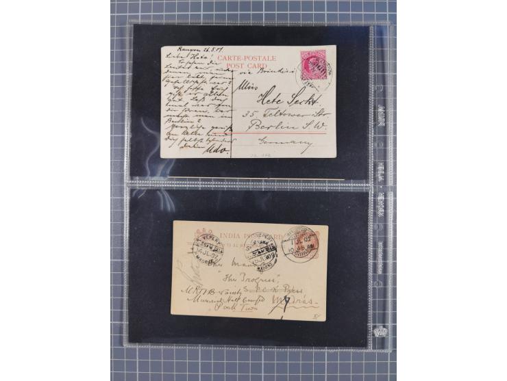 1849/2022 (ca.), large accumulation of hundreds of covers and cards, ecclectic in the making and with strength before the 194