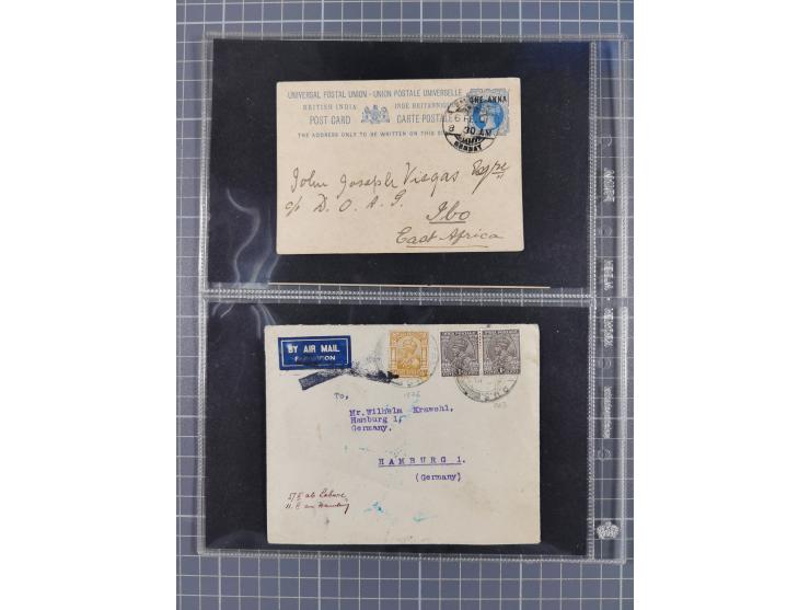 1849/2022 (ca.), large accumulation of hundreds of covers and cards, ecclectic in the making and with strength before the 194