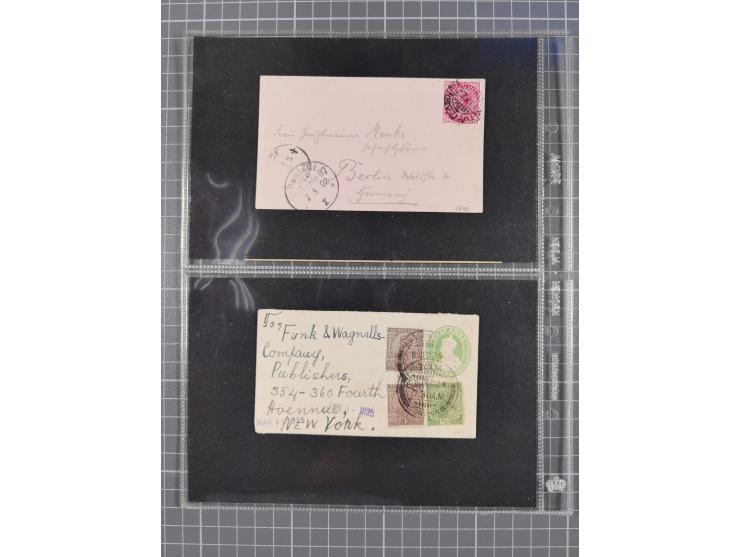 1849/2022 (ca.), large accumulation of hundreds of covers and cards, ecclectic in the making and with strength before the 194