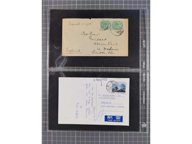 1849/2022 (ca.), large accumulation of hundreds of covers and cards, ecclectic in the making and with strength before the 194