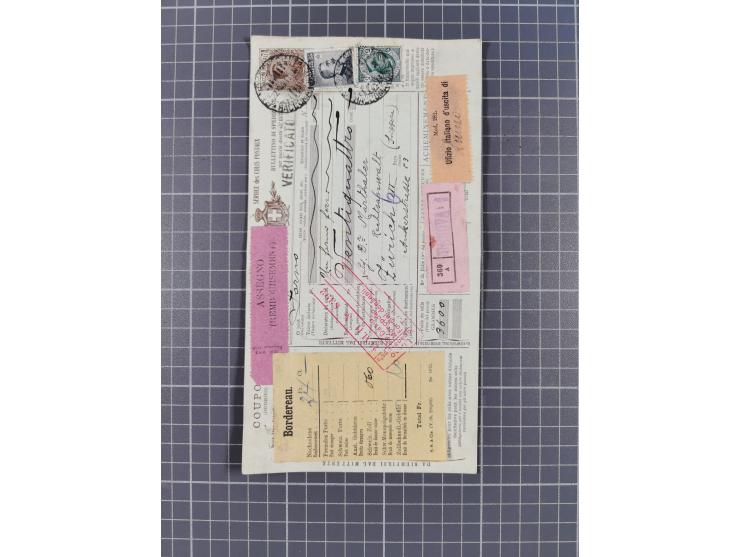 1849/2022 (ca.), large accumulation of hundreds of covers and cards, ecclectic in the making and with strength before the 194