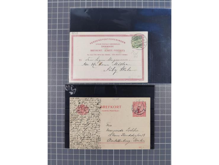 1849/2022 (ca.), large accumulation of hundreds of covers and cards, ecclectic in the making and with strength before the 194