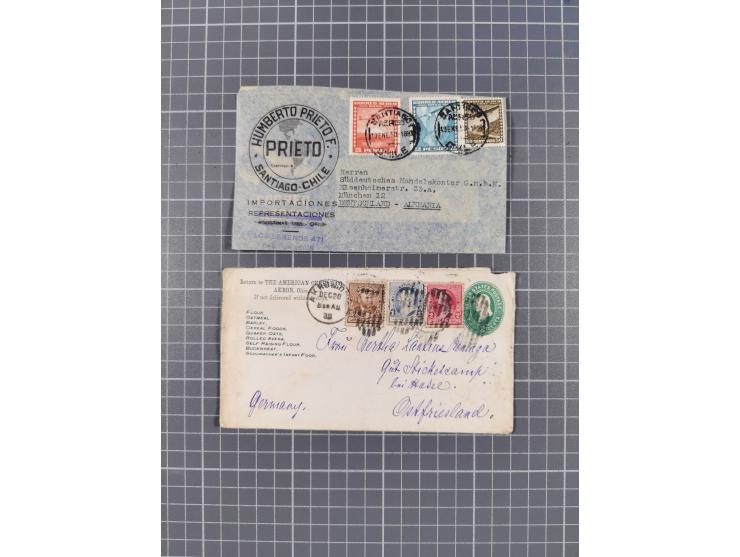 1849/2022 (ca.), large accumulation of hundreds of covers and cards, ecclectic in the making and with strength before the 194