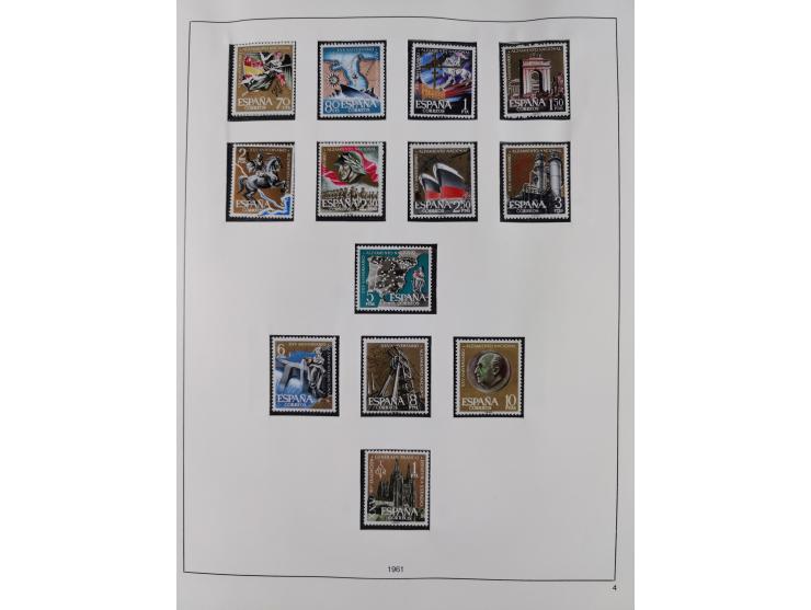 1850/1980, in the beginning mostly used and unused, from 1961-80 apparently complete mint never hinged collection, starting f