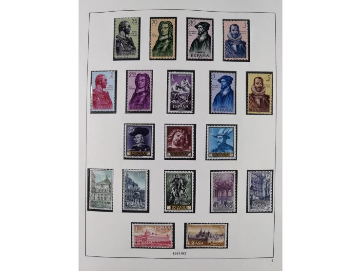 1850/1980, in the beginning mostly used and unused, from 1961-80 apparently complete mint never hinged collection, starting f