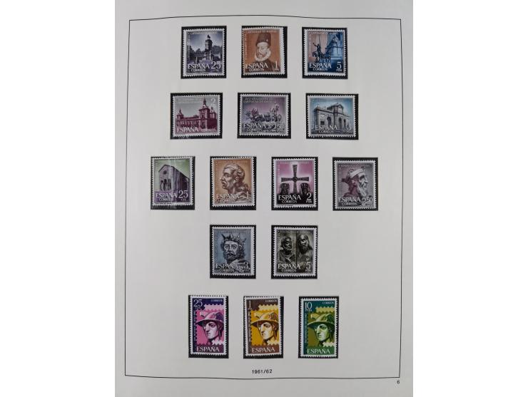 1850/1980, in the beginning mostly used and unused, from 1961-80 apparently complete mint never hinged collection, starting f