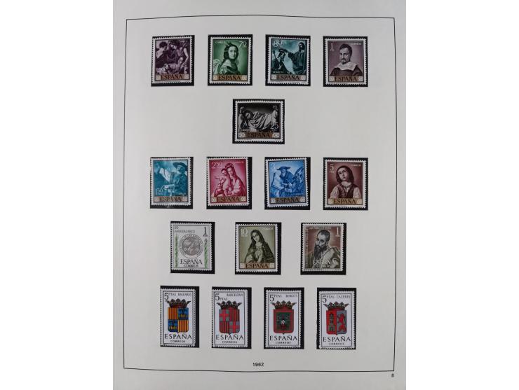 1850/1980, in the beginning mostly used and unused, from 1961-80 apparently complete mint never hinged collection, starting f