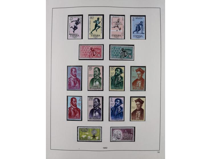 1850/1980, in the beginning mostly used and unused, from 1961-80 apparently complete mint never hinged collection, starting f