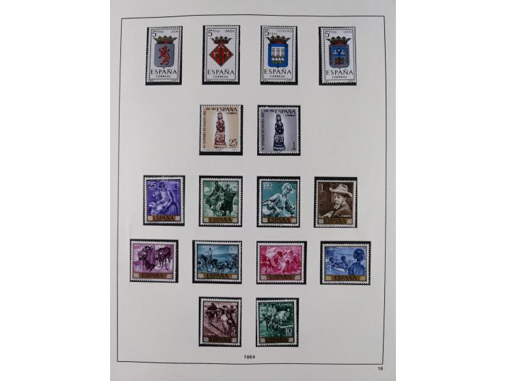 1850/1980, in the beginning mostly used and unused, from 1961-80 apparently complete mint never hinged collection, starting f