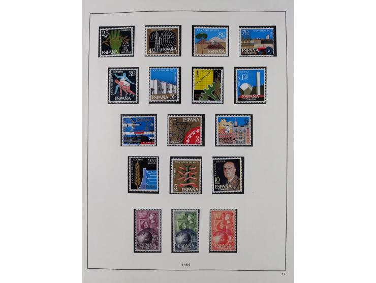 1850/1980, in the beginning mostly used and unused, from 1961-80 apparently complete mint never hinged collection, starting f