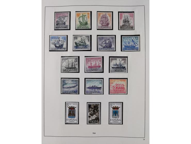 1850/1980, in the beginning mostly used and unused, from 1961-80 apparently complete mint never hinged collection, starting f