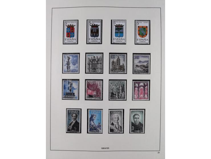 1850/1980, in the beginning mostly used and unused, from 1961-80 apparently complete mint never hinged collection, starting f