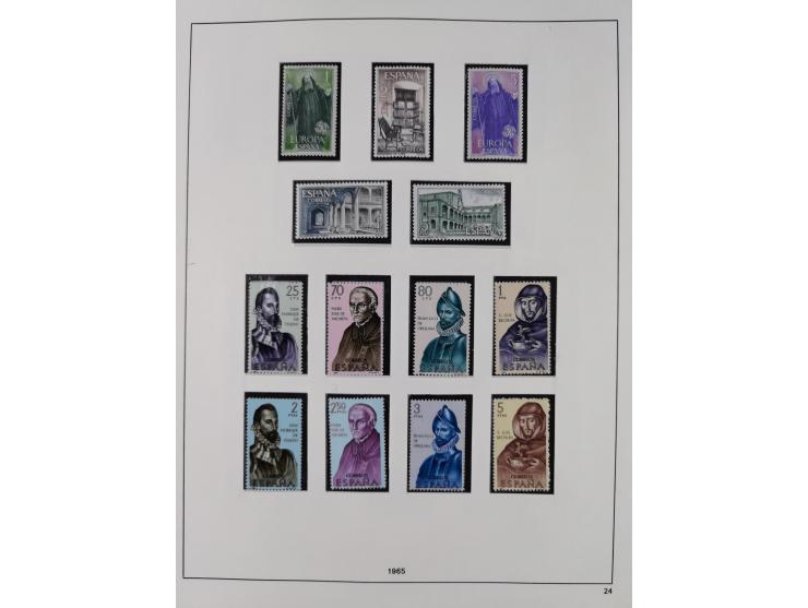 1850/1980, in the beginning mostly used and unused, from 1961-80 apparently complete mint never hinged collection, starting f