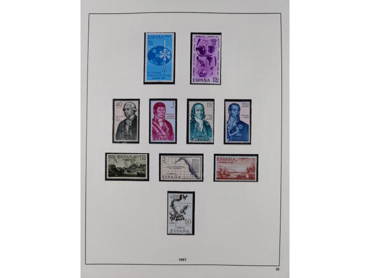 1850/1980, in the beginning mostly used and unused, from 1961-80 apparently complete mint never hinged collection, starting f