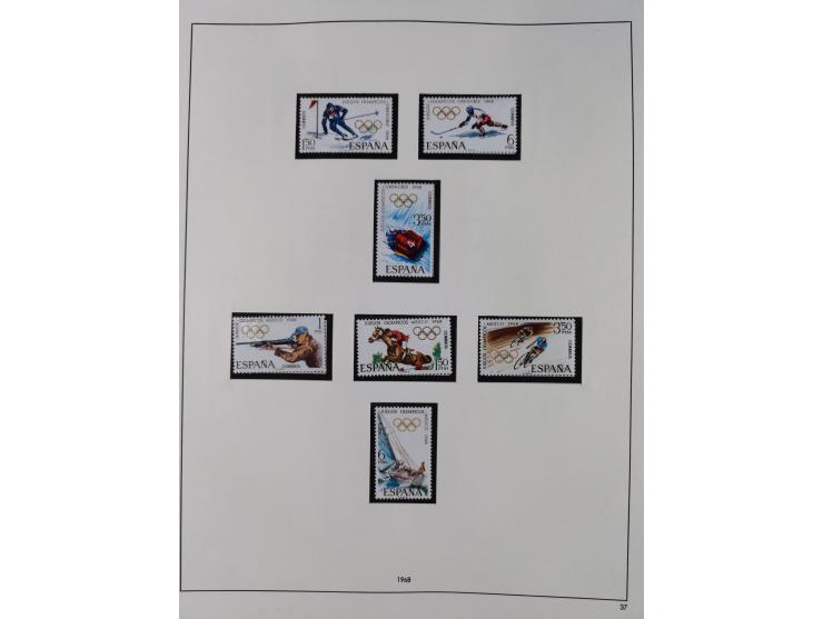 1850/1980, in the beginning mostly used and unused, from 1961-80 apparently complete mint never hinged collection, starting f