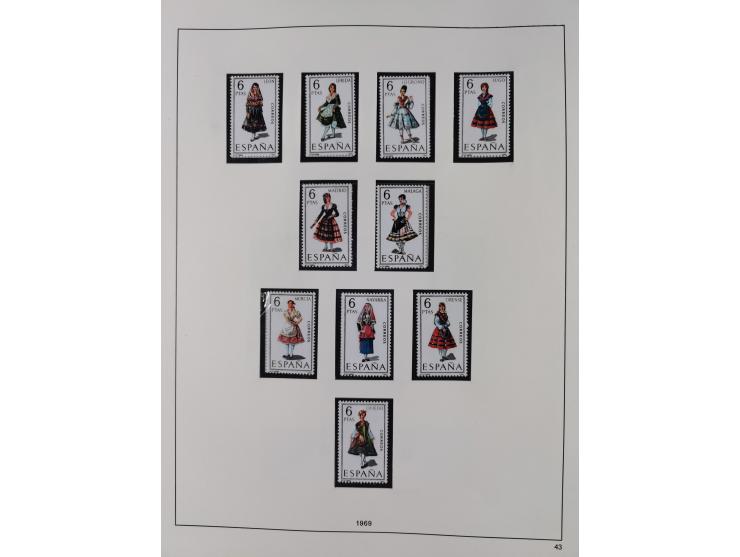 1850/1980, in the beginning mostly used and unused, from 1961-80 apparently complete mint never hinged collection, starting f