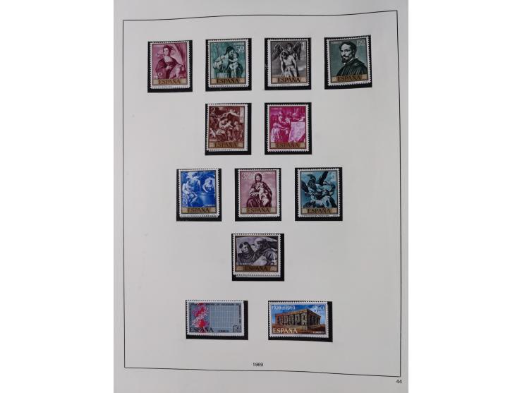 1850/1980, in the beginning mostly used and unused, from 1961-80 apparently complete mint never hinged collection, starting f