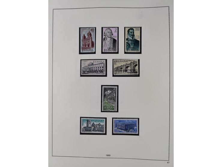 1850/1980, in the beginning mostly used and unused, from 1961-80 apparently complete mint never hinged collection, starting f