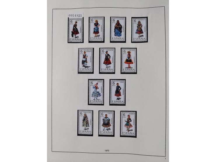 1850/1980, in the beginning mostly used and unused, from 1961-80 apparently complete mint never hinged collection, starting f