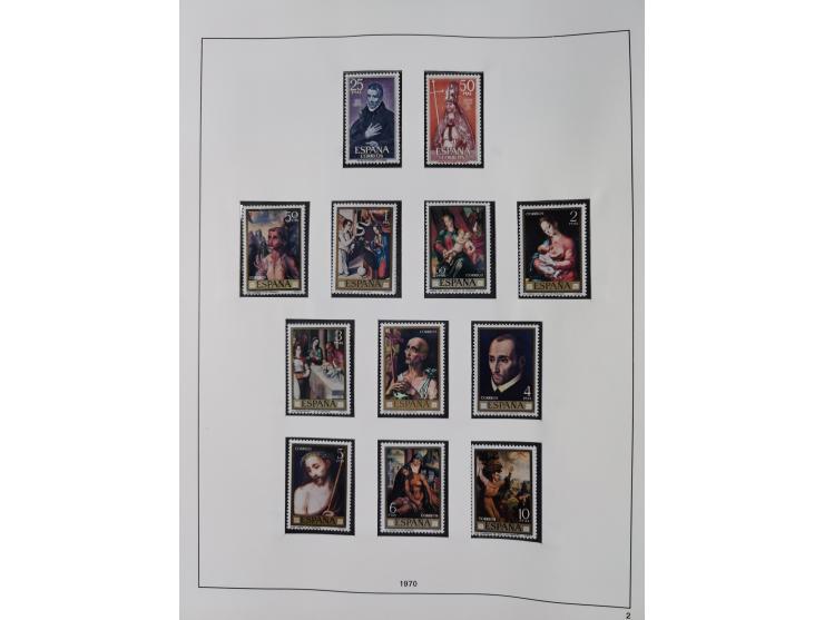 1850/1980, in the beginning mostly used and unused, from 1961-80 apparently complete mint never hinged collection, starting f