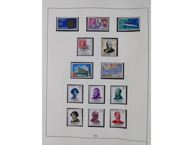 1850/1980, in the beginning mostly used and unused, from 1961-80 apparently complete mint never hinged collection, starting f