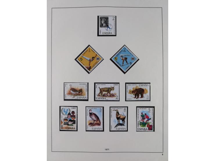 1850/1980, in the beginning mostly used and unused, from 1961-80 apparently complete mint never hinged collection, starting f