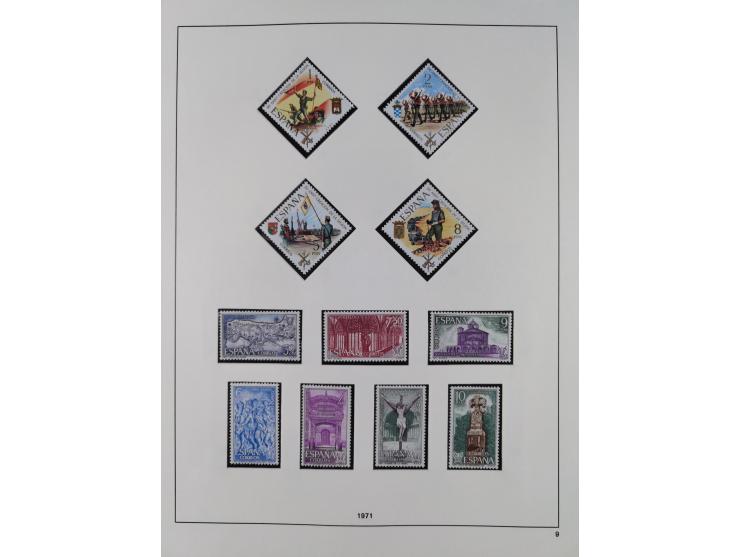 1850/1980, in the beginning mostly used and unused, from 1961-80 apparently complete mint never hinged collection, starting f