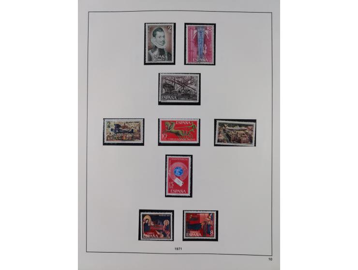 1850/1980, in the beginning mostly used and unused, from 1961-80 apparently complete mint never hinged collection, starting f