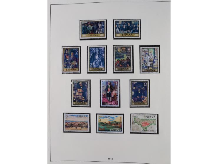 1850/1980, in the beginning mostly used and unused, from 1961-80 apparently complete mint never hinged collection, starting f