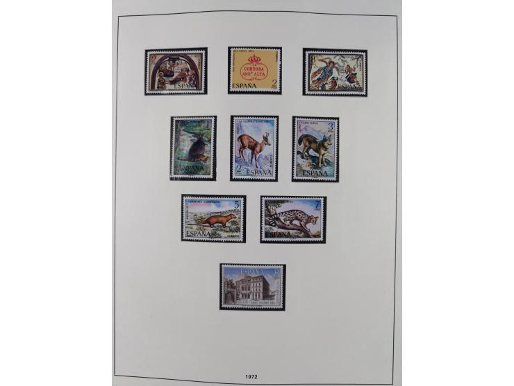 1850/1980, in the beginning mostly used and unused, from 1961-80 apparently complete mint never hinged collection, starting f