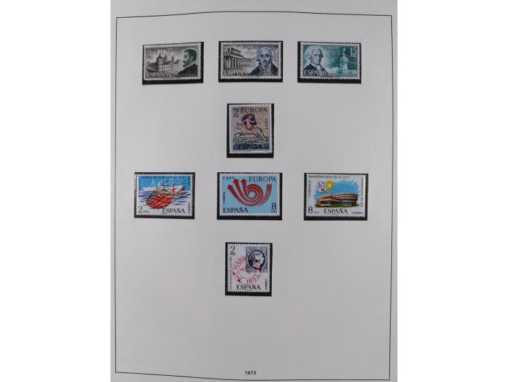 1850/1980, in the beginning mostly used and unused, from 1961-80 apparently complete mint never hinged collection, starting f