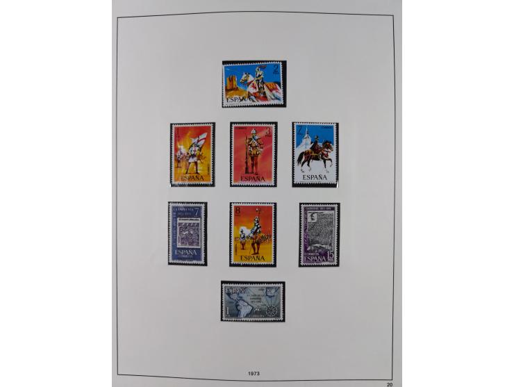 1850/1980, in the beginning mostly used and unused, from 1961-80 apparently complete mint never hinged collection, starting f