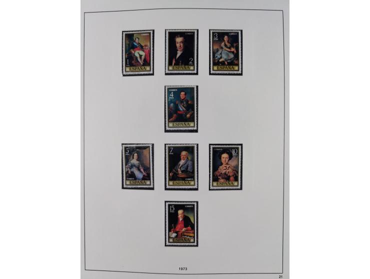 1850/1980, in the beginning mostly used and unused, from 1961-80 apparently complete mint never hinged collection, starting f