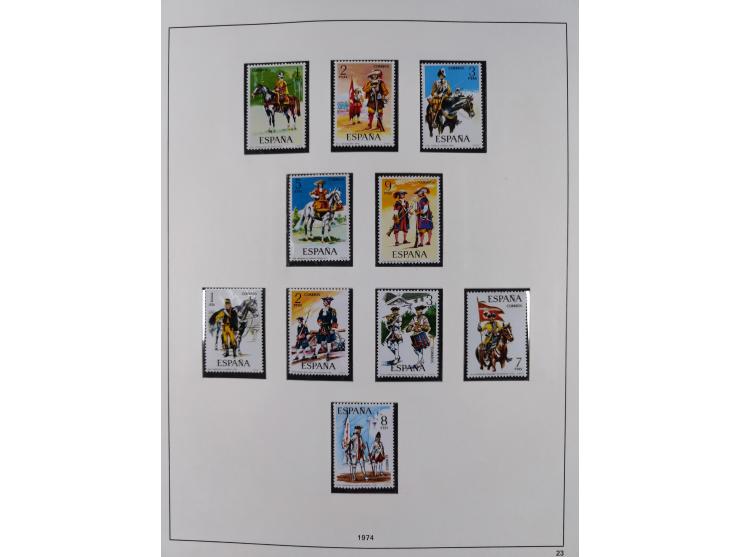 1850/1980, in the beginning mostly used and unused, from 1961-80 apparently complete mint never hinged collection, starting f