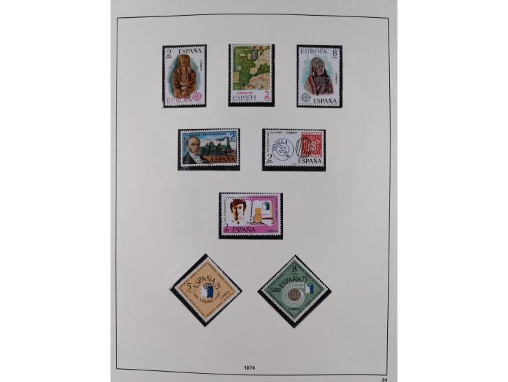 1850/1980, in the beginning mostly used and unused, from 1961-80 apparently complete mint never hinged collection, starting f