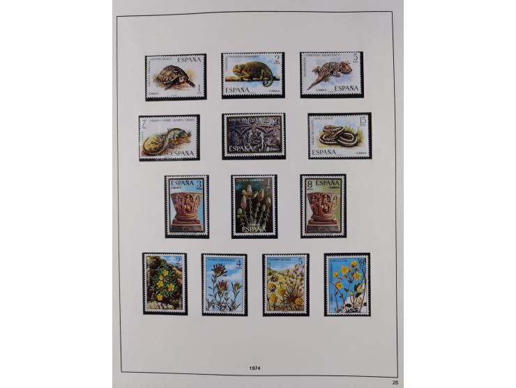 1850/1980, in the beginning mostly used and unused, from 1961-80 apparently complete mint never hinged collection, starting f