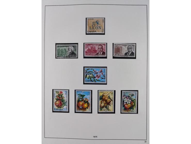 1850/1980, in the beginning mostly used and unused, from 1961-80 apparently complete mint never hinged collection, starting f