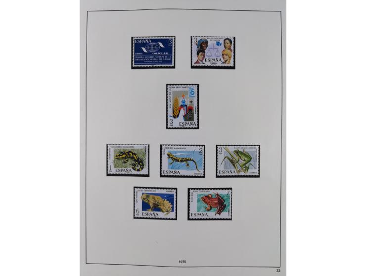 1850/1980, in the beginning mostly used and unused, from 1961-80 apparently complete mint never hinged collection, starting f