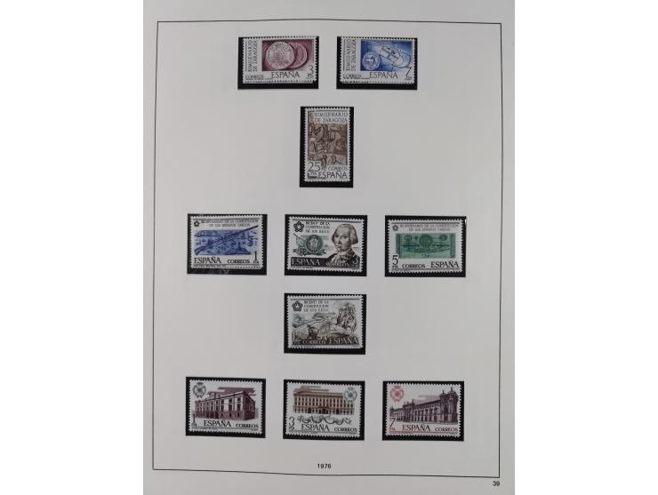 1850/1980, in the beginning mostly used and unused, from 1961-80 apparently complete mint never hinged collection, starting f