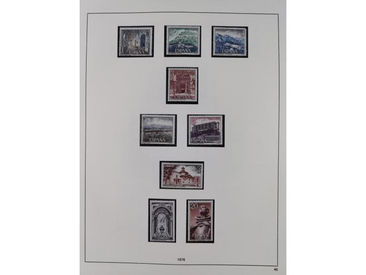 1850/1980, in the beginning mostly used and unused, from 1961-80 apparently complete mint never hinged collection, starting f