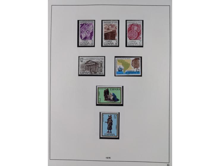 1850/1980, in the beginning mostly used and unused, from 1961-80 apparently complete mint never hinged collection, starting f