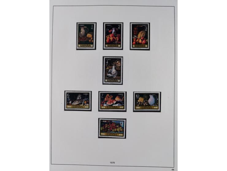 1850/1980, in the beginning mostly used and unused, from 1961-80 apparently complete mint never hinged collection, starting f