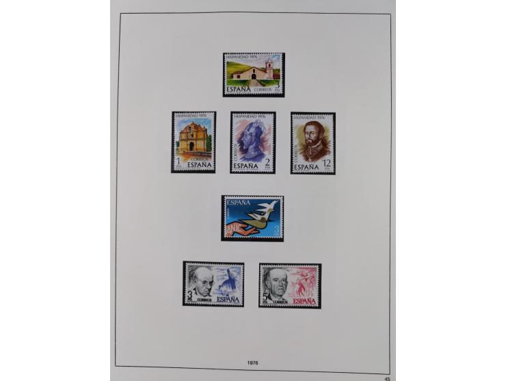 1850/1980, in the beginning mostly used and unused, from 1961-80 apparently complete mint never hinged collection, starting f